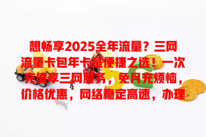 想畅享2025全年流量？三网流量卡包年卡是便捷之选！一次充值享三网服务，免月充烦恼，价格优惠，网络稳定高速，办理简便，开启精彩数字生活