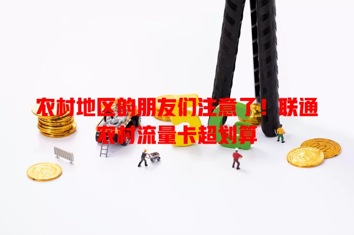 农村地区的朋友们注意了！联通农村流量卡超划算