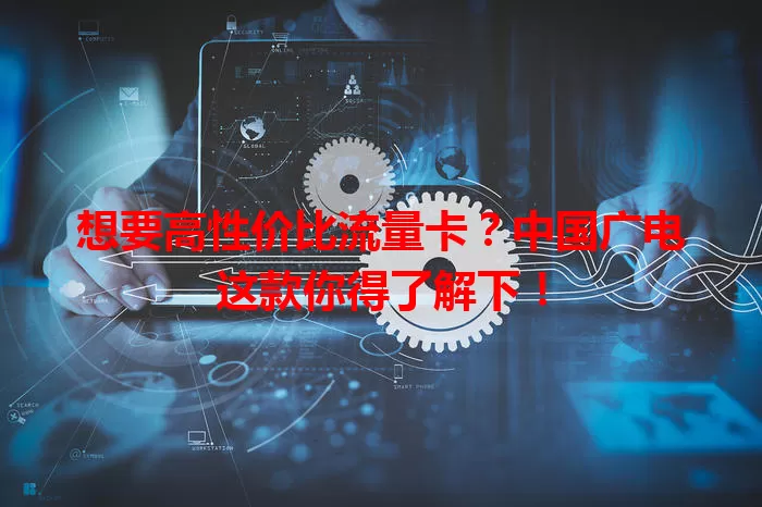 想要高性价比流量卡？中国广电这款你得了解下！