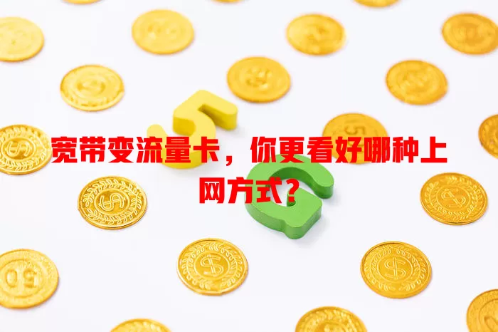 宽带变流量卡，你更看好哪种上网方式？