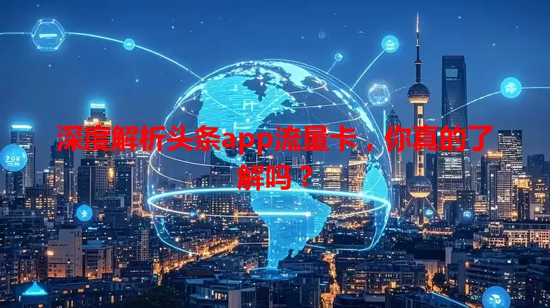 深度解析头条app流量卡，你真的了解吗？