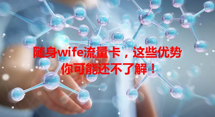 随身wife流量卡，这些优势你可能还不了解！
