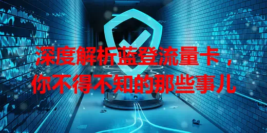 深度解析蓝登流量卡，你不得不知的那些事儿