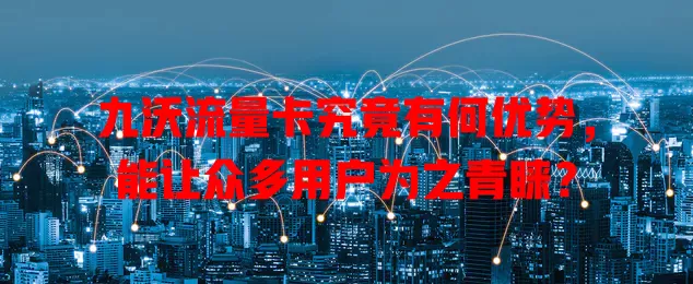 九沃流量卡究竟有何优势，能让众多用户为之青睐？