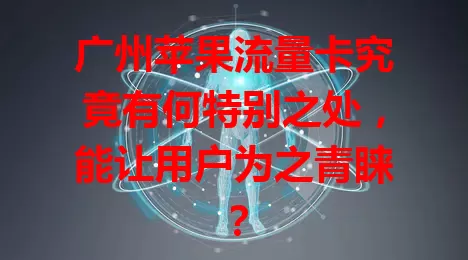 广州苹果流量卡究竟有何特别之处，能让用户为之青睐？