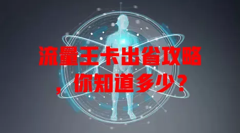 流量王卡出省攻略，你知道多少？