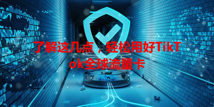 了解这几点，轻松用好TikTok全球流量卡