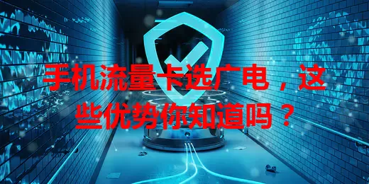 手机流量卡选广电，这些优势你知道吗？