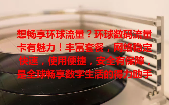 想畅享环球流量？环球数码流量卡有魅力！丰富套餐，网络稳定快速，使用便捷，安全有保障，是全球畅享数字生活的得力助手