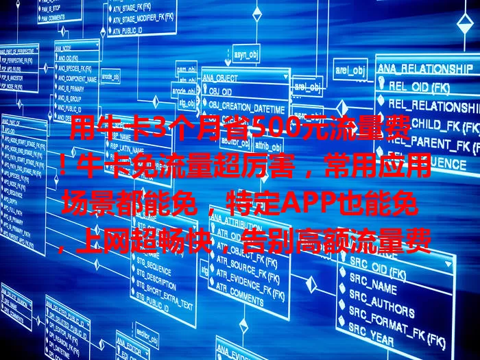 用牛卡3个月省500元流量费！牛卡免流量超厉害，常用应用场景都能免，特定APP也能免，上网超畅快，告别高额流量费，赶紧来试试！