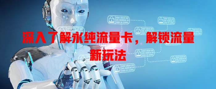深入了解永纯流量卡，解锁流量新玩法