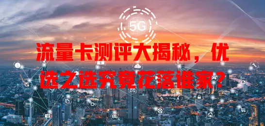 流量卡测评大揭秘，优选之选究竟花落谁家？