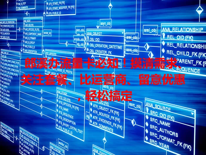 郎溪办流量卡必知！摸清需求、关注套餐、比运营商、留意优惠，轻松搞定