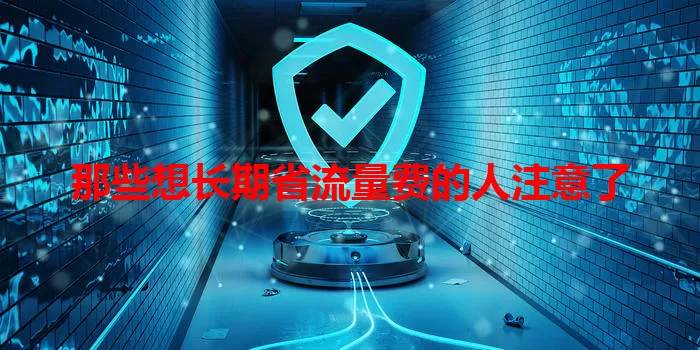 那些想长期省流量费的人注意了