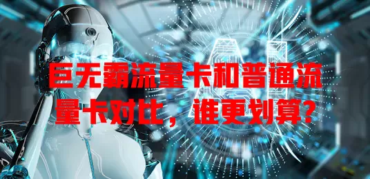 巨无霸流量卡和普通流量卡对比，谁更划算?