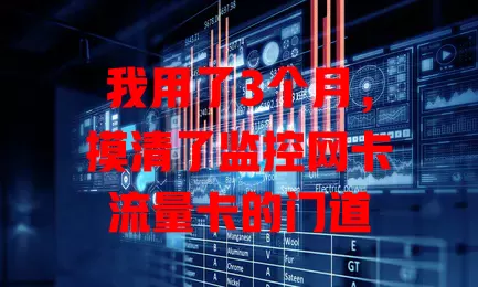 我用了3个月，摸清了监控网卡流量卡的门道