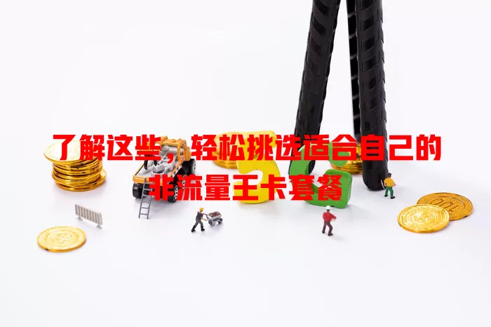 了解这些，轻松挑选适合自己的非流量王卡套餐