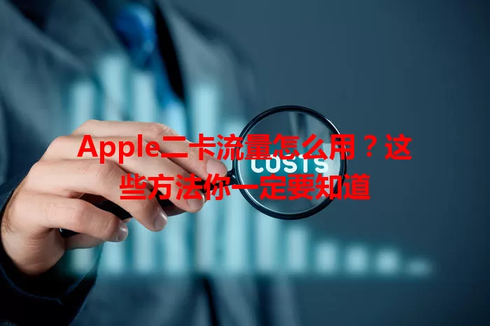 Apple二卡流量怎么用？这些方法你一定要知道