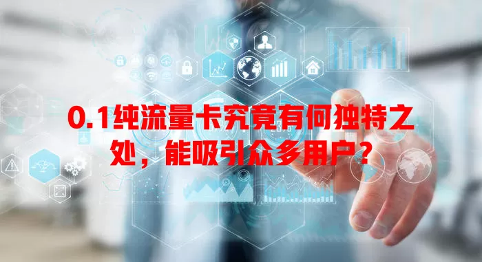 0.1纯流量卡究竟有何独特之处，能吸引众多用户？
