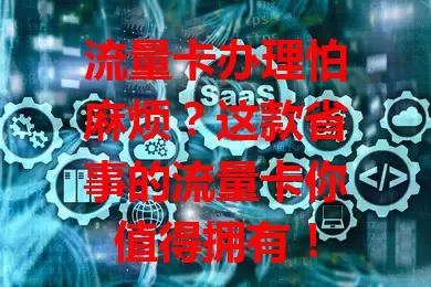 流量卡办理怕麻烦？这款省事的流量卡你值得拥有！