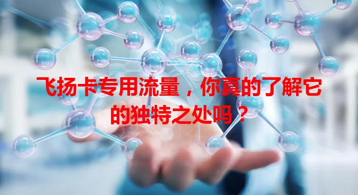 飞扬卡专用流量，你真的了解它的独特之处吗？