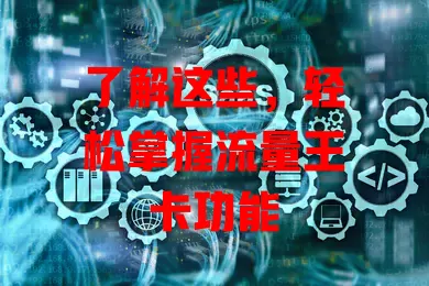 了解这些，轻松掌握流量王卡功能