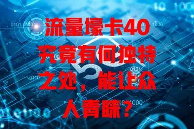 流量壕卡40究竟有何独特之处，能让众人青睐？