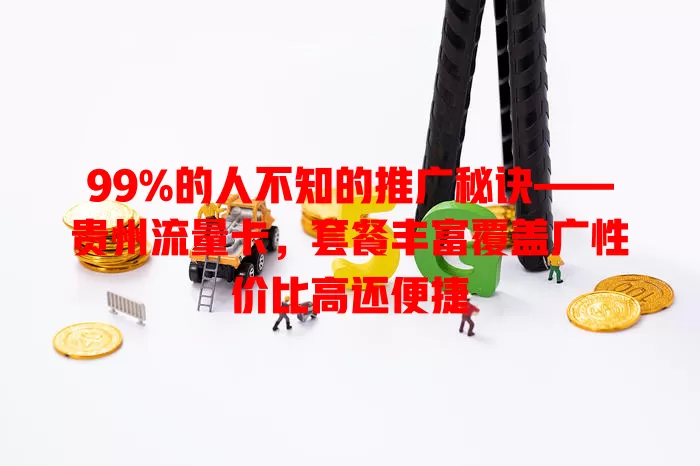 99%的人不知的推广秘诀——贵州流量卡，套餐丰富覆盖广性价比高还便捷