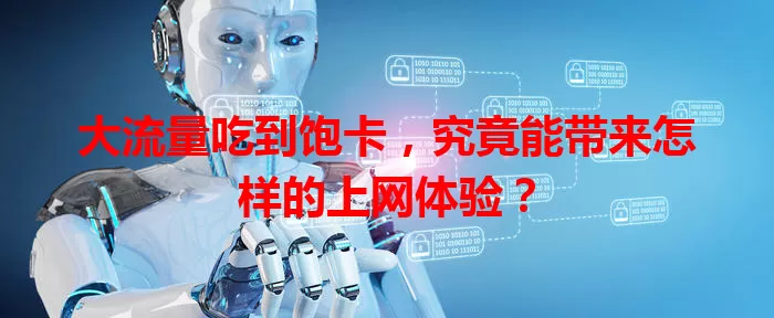 大流量吃到饱卡，究竟能带来怎样的上网体验？