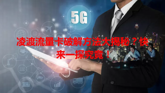 凌渡流量卡破解方法大揭秘？快来一探究竟！