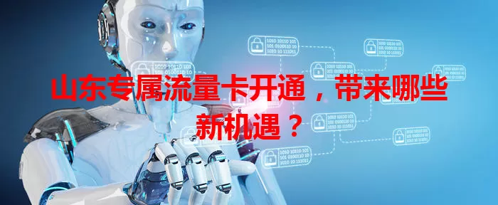 山东专属流量卡开通，带来哪些新机遇？