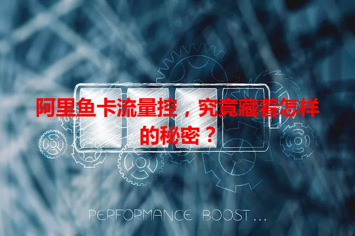 阿里鱼卡流量控，究竟藏着怎样的秘密？