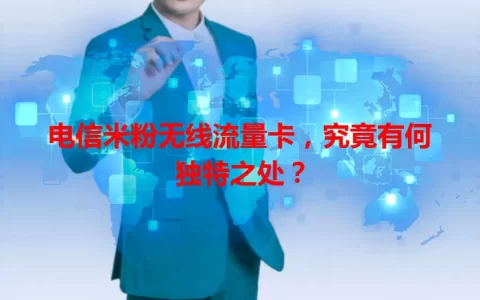 电信米粉无线流量卡，究竟有何独特之处？