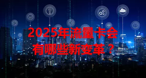 2025年流量卡会有哪些新变革？
