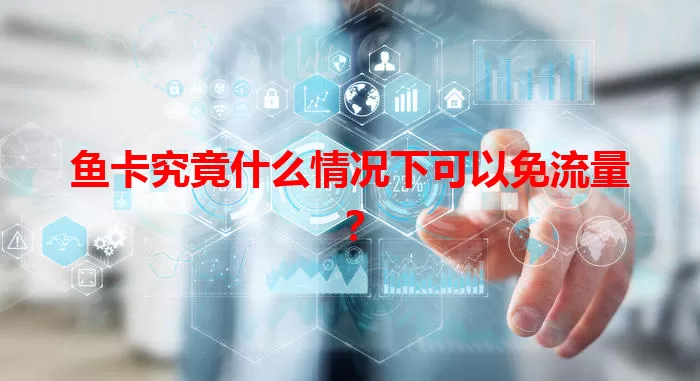 鱼卡究竟什么情况下可以免流量？