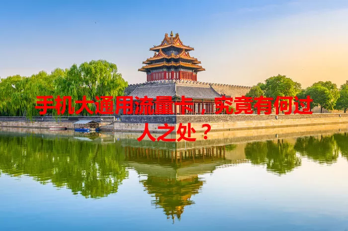 手机大通用流量卡，究竟有何过人之处？